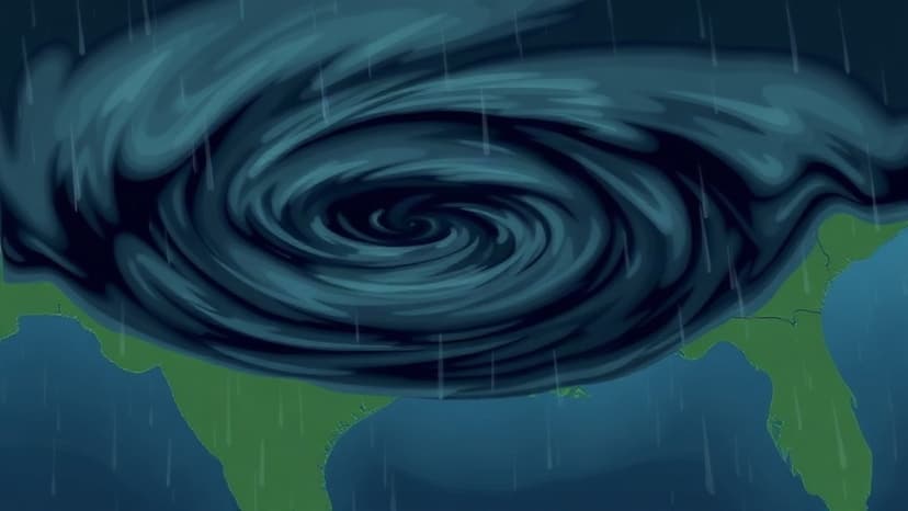 Storm Threat Looms: 50% Chance of Cyclone Near Louisiana