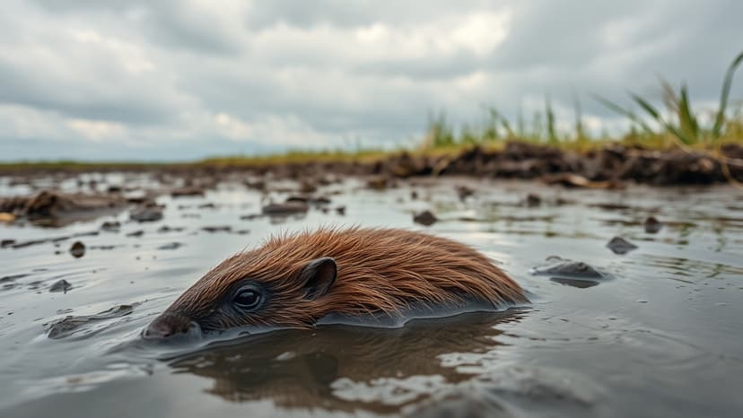 Invasive Nutria Devour Louisiana Coastline