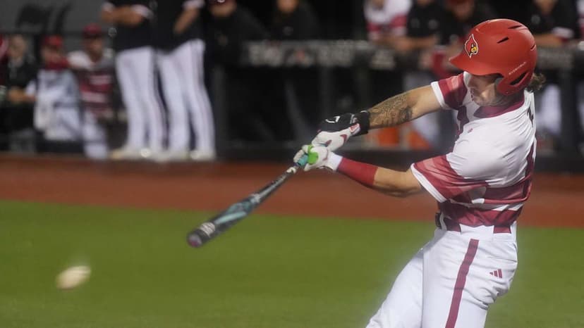 Louisville Baseball Secures Tense 6-5 Win Over EKU