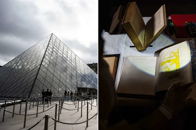 Louvre Flooded: Priceless Art Library Suffers Water Damage