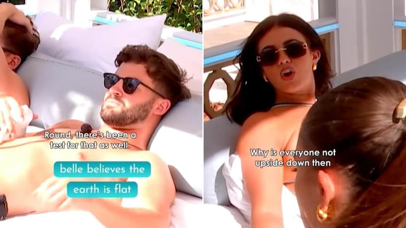 Love Island Star Believes Earth is Flat