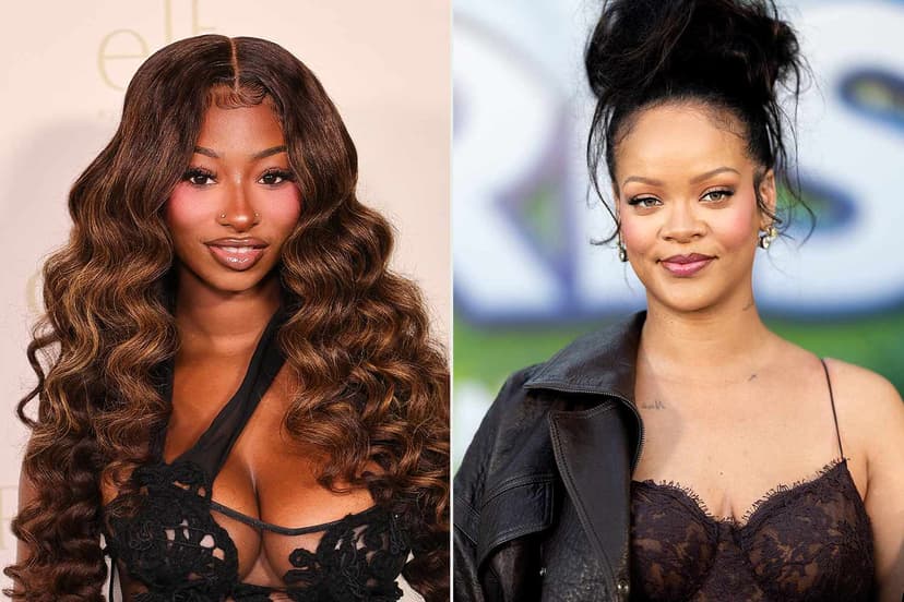 Love Island Star Meets Idol Rihanna