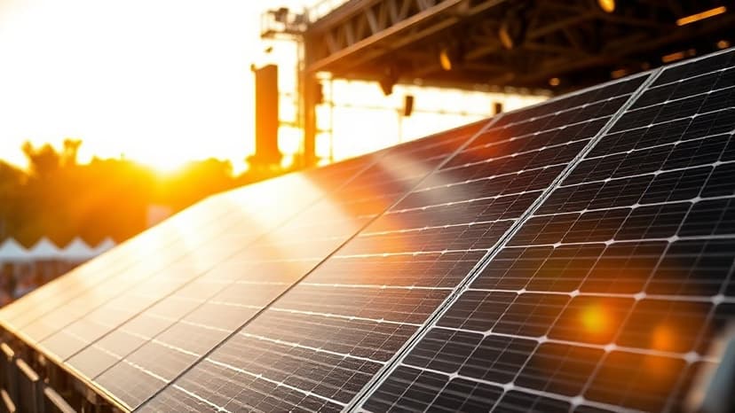 Bristol Festival Goes Green: 50,000 Enjoy Music Under Solar Skies
