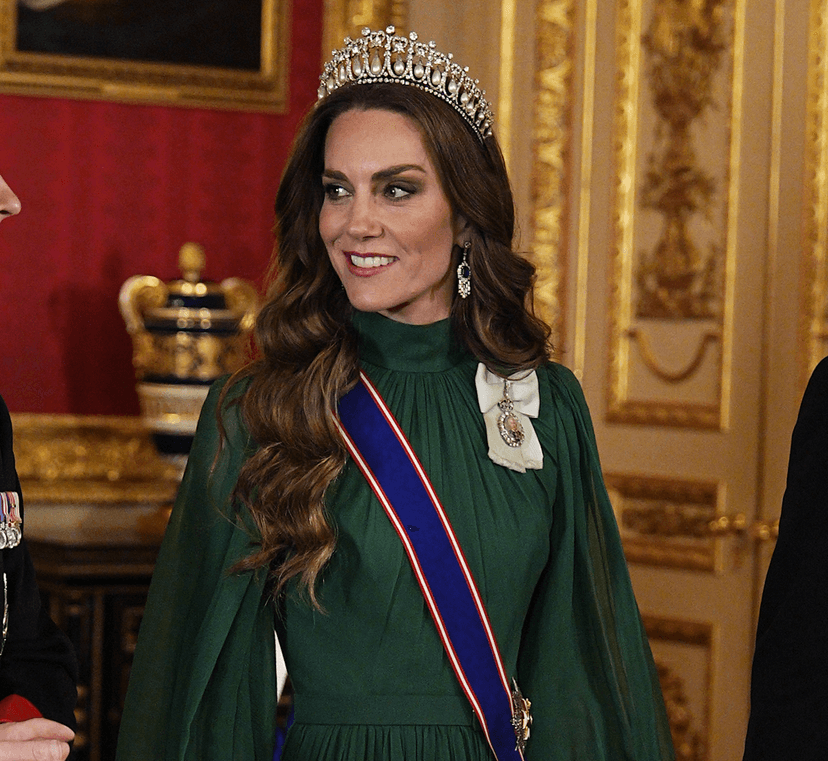 Kate Wears Iconic Lover's Knot Tiara Again