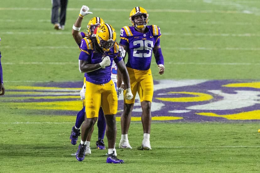 LSU's QB Leavitt Slides in NFL Draft Projections