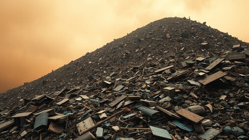 Ludhiana's Trash Mountains Stall Project, Fueling Toxic Smoke