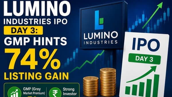 Lumino IPO Soars: Listing Premium Hits 74%!