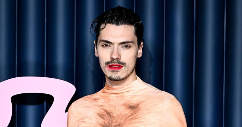 Lyas Medini Stuns in Gaultier's Risqué Naked Look