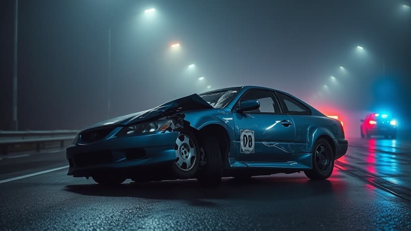 M5 Chaos: 11-Vehicle Crash Injures Two