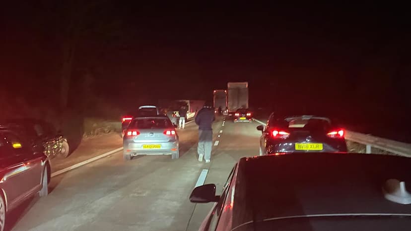 M54 Chaos: Lorry Crash Sparks Major Pile-Up
