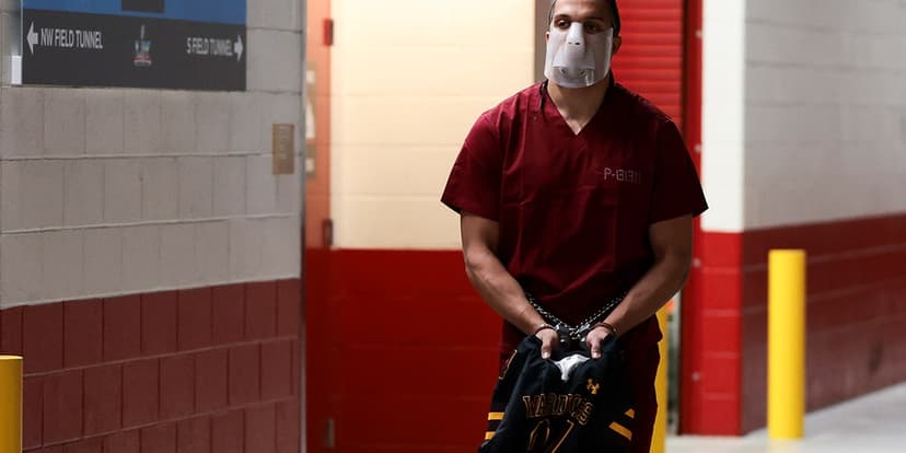 Patriots WR's Wild Super Bowl Entry: Hannibal Lecter Style!