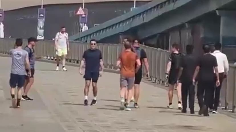 Macron jogs Marine Drive, Mumbai gets a French President surprise