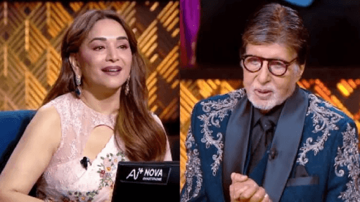 Madhuri Dixit's KBC Cameo Wows Amitabh Bachchan