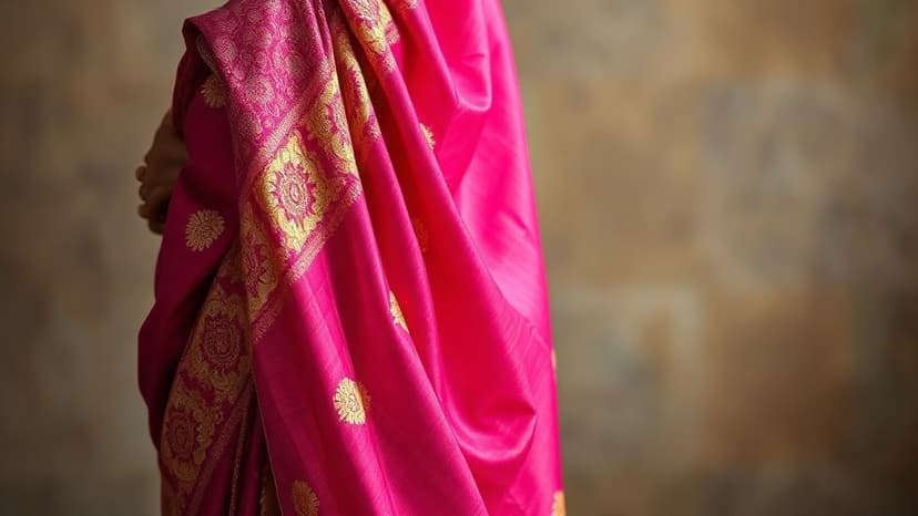 Madhuri Dixit Revives Classic Saree Style
