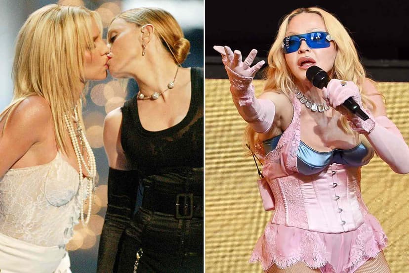 Madonna's VMAs Return: J.Lo Almost Kissed Spears!