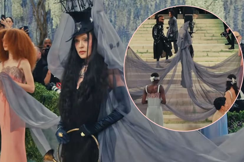 Madonna's Gothic Met Gala Shipwreck Look Stuns