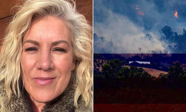 Lucinda Light Flees as Victoria Bushfires Rage