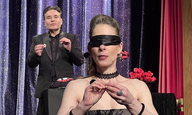 Magician's Surprise: Diamond Ring Appears from Smoke, Leads to 'Yes!'