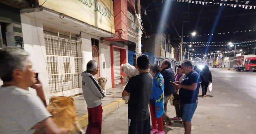 Peru Coast Jolted by 5.8 Magnitude Quake