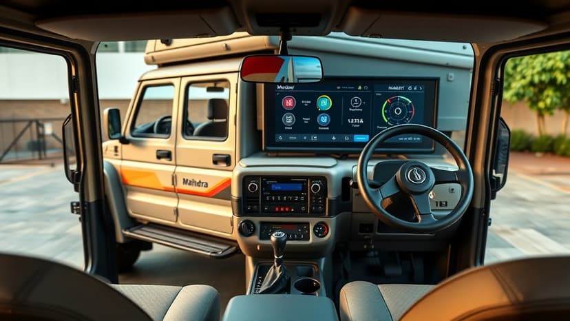 Mahindra Upgrades Bolero Camper & Pik-Up with New Tech