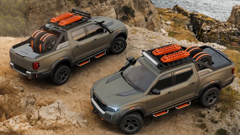 Mahindra's Double Debut: Pickup & Electric SUV Arrive