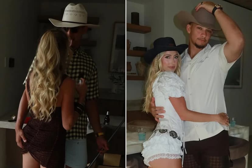 Mahomes Couple's Wild Stagecoach Weekend