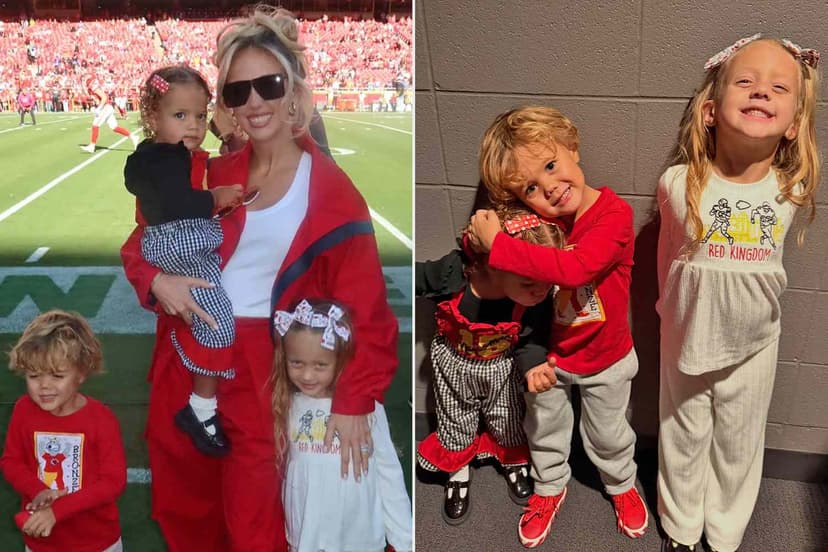 Mahomes Family Fun: NFL Star's Kids Steal the Show
