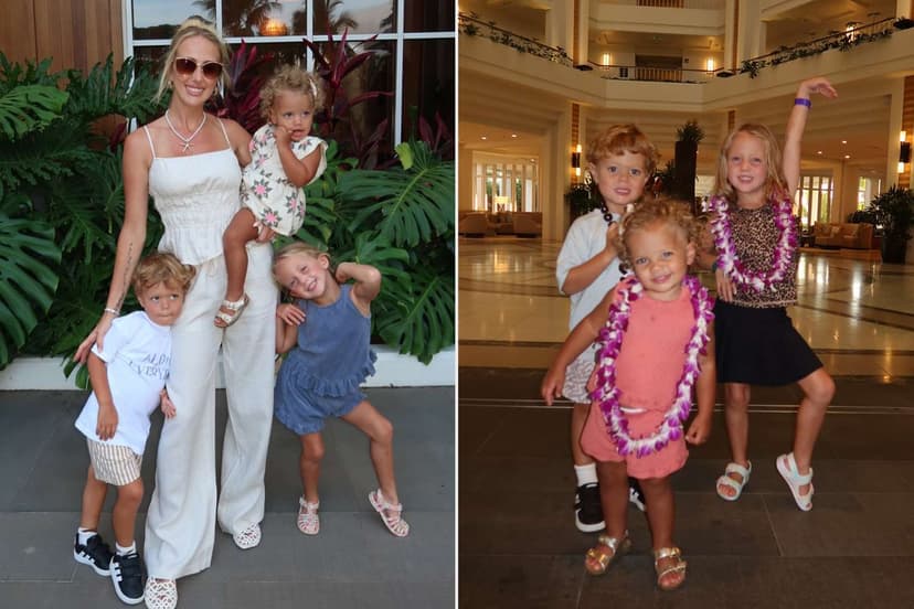 Mahomes Kids Conquer Hawaii & Mascots!