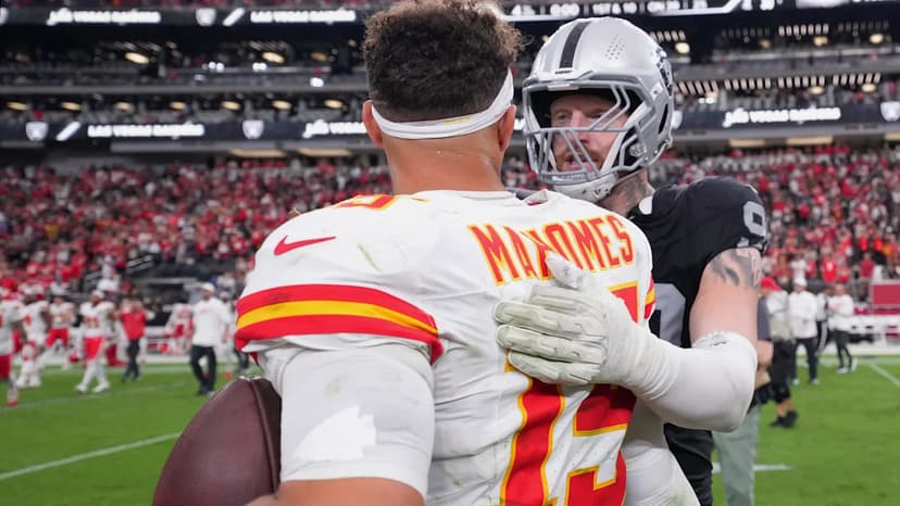 Mahomes' Post-Sack Peek at Crosby Goes Viral