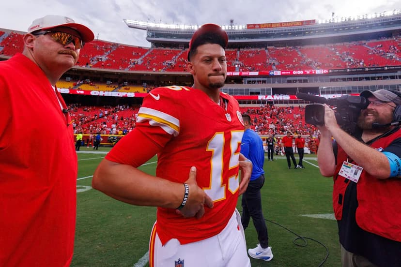 Alex Smith: Mahomes Beat Me To The Facility Daily