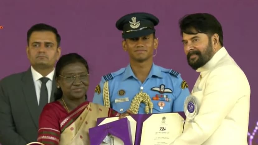 Mammootty's 4th National Award for 'Bramayugam'