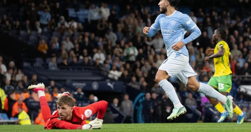 Man City Thrash Norwich 5-0 in Carabao Cup