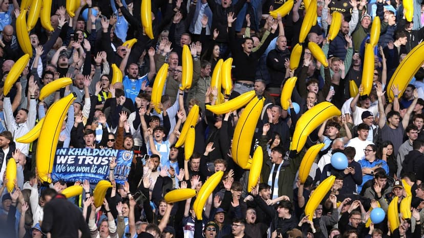 City Fans' Bizarre Banana Banter at Anfield