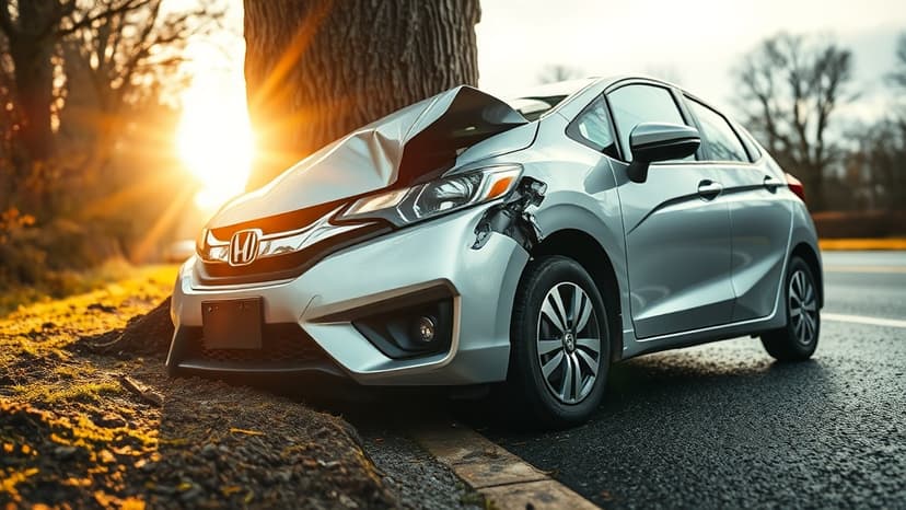 Man Airlifted After A64 Car Hits Tree