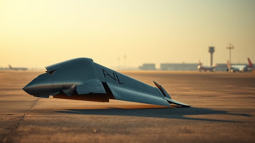 Man Plummets From Jet at Manchester Airport