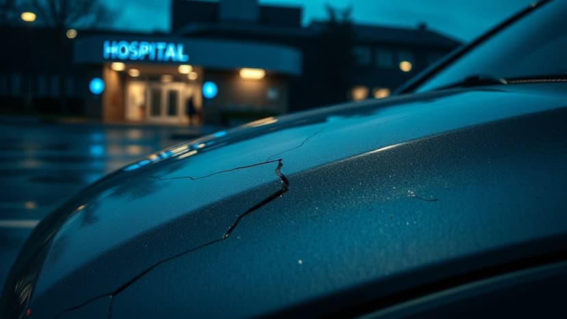 Man Dragged By Car During Parking Protest