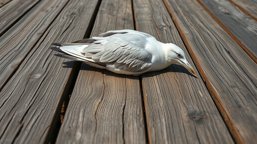 Man jailed 8 months for seagull decapitation