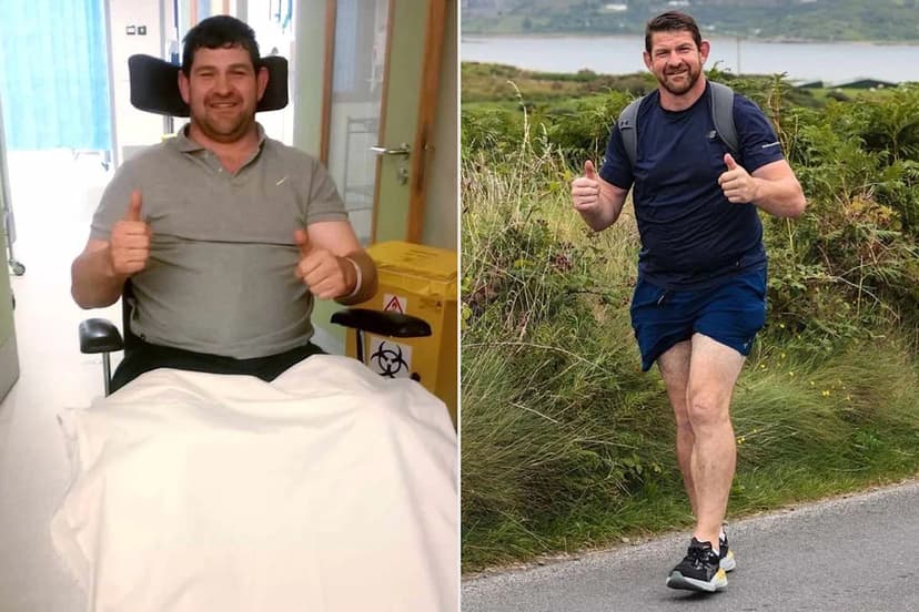 Man Walks 3,000 Miles After Spinal Injury