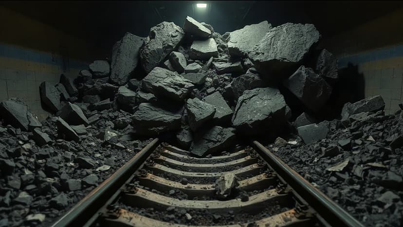 Subway Rockslide Halts Manhattan A, B, C, D Trains