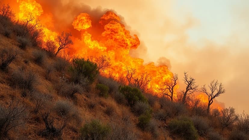 Jurupa Valley Fire: 10 Acres Burn in Difficult Terrain