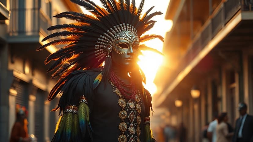 Mardi Gras Indians: Wearable Art Battles Royal