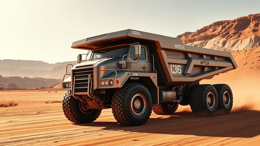 Mariana Minerals Automates Mining with Self-Driving Trucks