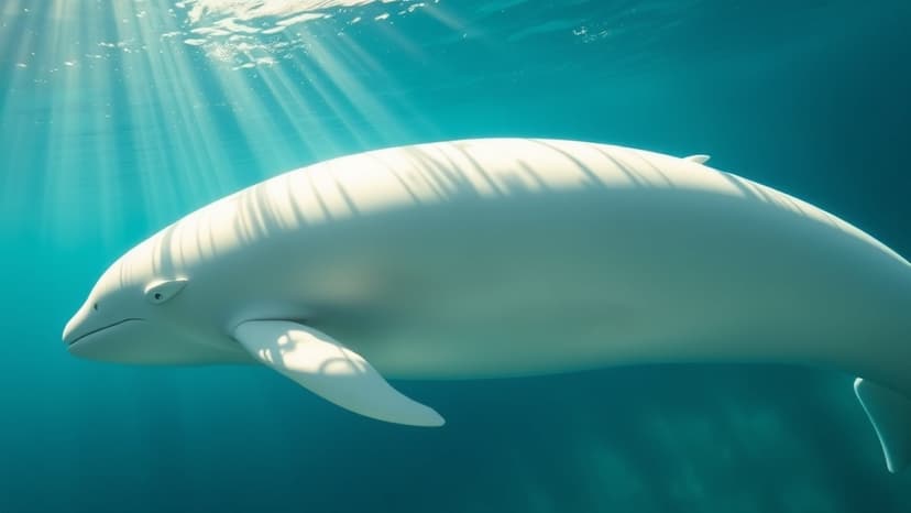 Belugas Escape Closed Park in Daring Rescue