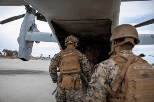 Eight Marines Hurt in Strait of Hormuz Missile Strike
