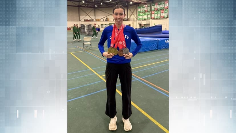 UVic Vikes Star Dominates Canada West Track