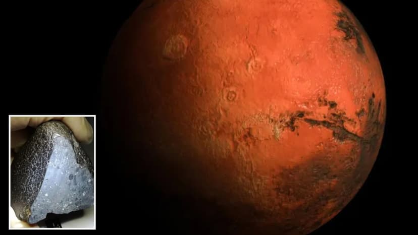 Mars Meteorite Holds Ancient Water Secrets