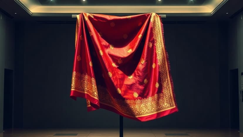 Sari Journeys to Mars: Indian Scientist's Outfit at US Museum