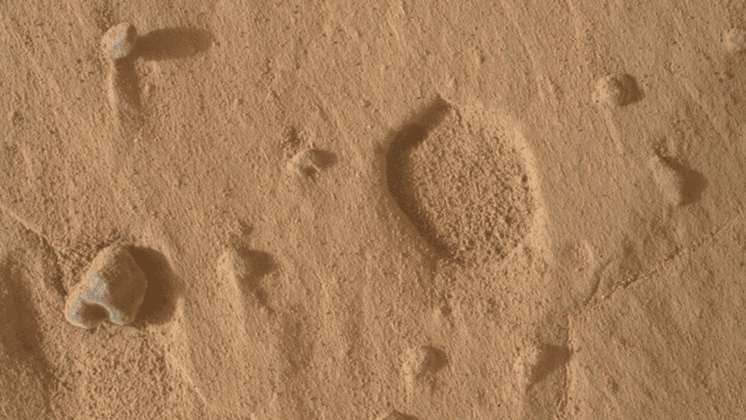Mars Rover Finds Unprecedented Pits on Red Planet