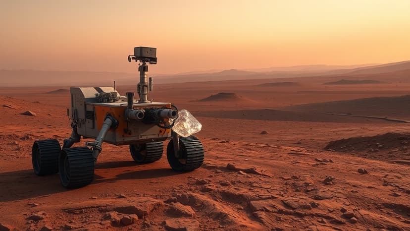 Mars Rover Finds Ancient Life's Building Blocks