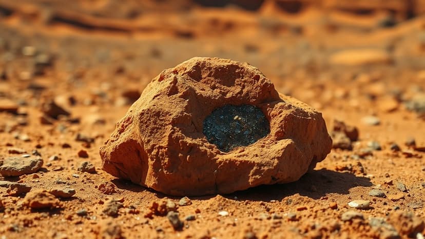 Mars Rock Holds Gemstone Surprise for NASA Rover